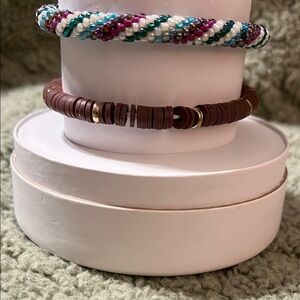 Colorful Beaded Bracelet Set